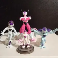 ドラゴンボールZ HG　フリーザ第二形態、最終形態２体、ミニ最終形態　４セット