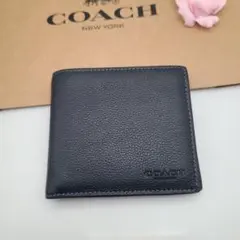 新商品　COACH　コーチ　折り財布　コインウォレット　正規品