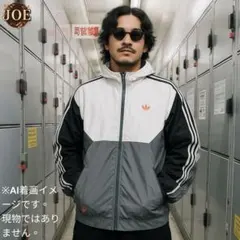 オーヒ様専用00sadidasOriginals切替ナイロンジャケットトレフォイ