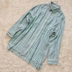 niko and... ストライプシャツ ゆったり Fサイズ（B289）