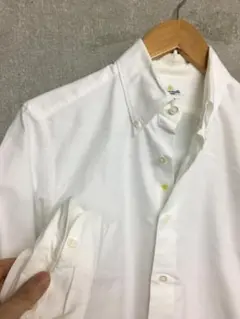 ジャンネット カッタウェイ オックスフォードシャツ ベージュ コットン