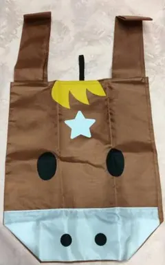 JRA　ターフィーくん　馬柄　エコバッグ　未使用