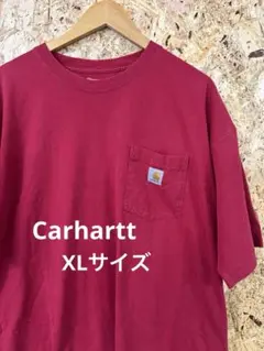 Carhartt レッド Tシャツ　　赤のサムネイル