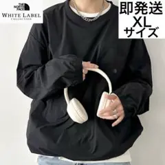 新品 THE NORTH FACE 切替ワンポイントクルーネックナイロントップス