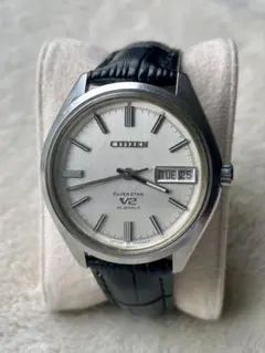 CITIZEN セブンスターV2 自動巻き 腕時計 シルバー 稼働品　レトロ 2025年最新】シチズン セブンスターV2の人気アイテム - メルカリ