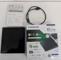 I-O DATA ポータブルDVDドライブ DVRP-UT8LK 本体のサムネイル