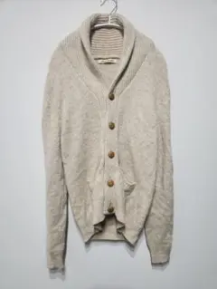 美品 ジャーナルスタンダード ショールカラー ウールカーディガン