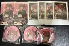 にじさんじ 倉持めると 福岡 チェキ 缶バッジ