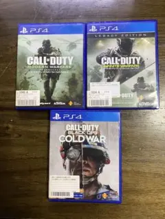 PS4 Call of Duty 人気3本セット まとめ売り