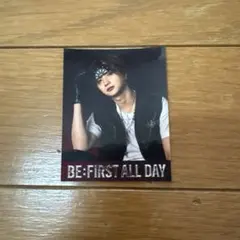 匿名配送　BE:FIRST ALL DAY 特典ステッカー　ジュノン