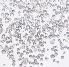 【1.4mm〜5mm 】1140個キラキラネイルストーン インストーンデコパーツ