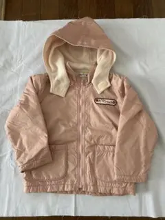 ブランシェス　ピンク フード付き ジャンバー　110サイズ
