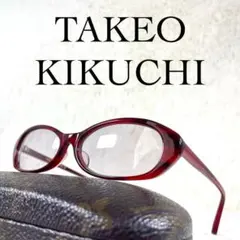ま*ん様 極美品　TAKEO KIKUCHI　サングラス　レッドレンズ・フレームのサムネイル