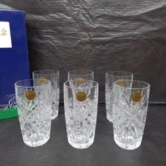 クリスタルダルク CHESNAY (シェネ） タンブラー グラス 6客