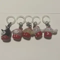 サンリオ　いちごめじるしアクセサリー　セミコンプリート5種セット