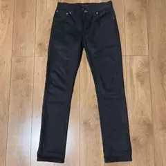 ヌーディージーンズ　シンフィン　ブラック　W30