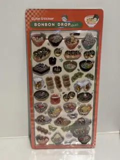ボンボンドロップシール　和食　日本食　ボンドロ　ラーメン　クーリア　シール