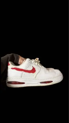 ナイキ エアフォース1 ロー エヴォ ホワイト ユニバーシティレッド 27cm