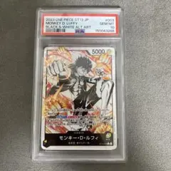 ワンピース ルフィ 003 プロモ パラレル PSA10 白黒 - メルカリ