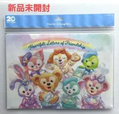 ダッフィー&フレンズ ハートフェルトレターズオブフレンドシップ クリアホルダー