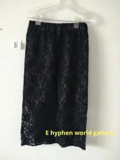 【処分優先】E hyphen world gallery レースタイトスカートのサムネイル