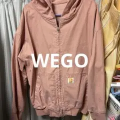 WEGOワーカーズフードブルゾン ピンクのサムネイル