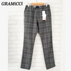 【新品】GRAMiCCiグラミチ　チェック柄パンツ　グレー　グリーンレーベル