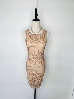 ノースリーブドレス / Brown dress