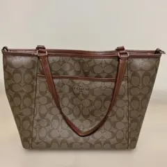 COACH ブラウン トートバッグ