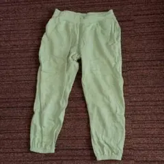 H&M スウェットパンツ　ライトグリーン