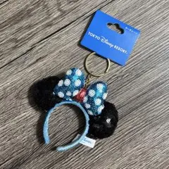 ミニー スパンコール カチューシャ キーチェーン ディズニーリゾート