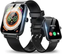 スマートウォッチ iphone 大画面 アンドロイド ウォッチ 腕時計 通話機能