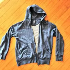 UNIQLO フルジップパーカー M ブルー