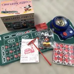 3F 【昭和レトロ】TOMY ミッキーマウス ビンゴパーティー ビンゴマシン
