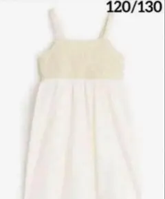 ☆新品☆H&M ワンピース　キャミソールワンピース　120/130 ②