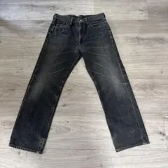 ❣️BOBSON CHESSKING デニムパンツ ブラックのサムネイル