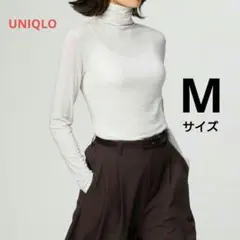 ユニクロ 極暖ヒートテックカシミヤブレンドタートルネックT Mサイズ