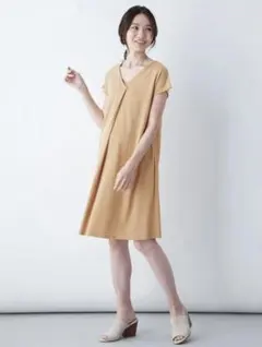 マタニティワンピース　授乳ワンピース　産前産後　エンジェリーベ