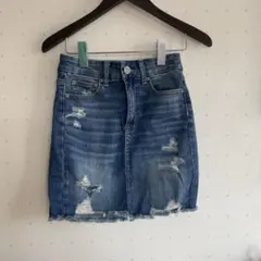 American Eagle デニム　スカート【00】のサムネイル