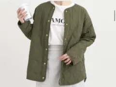 シューラルー キルティング ブルゾン カーキ 未使用タグ付き