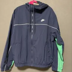 新品NIKE グリーン ナイロンジャケット Sサイズ 渋谷龍太着用 - メルカリ