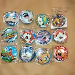 【大注目】【大人気】妖怪ウォッチ 缶バッジ 12個セット