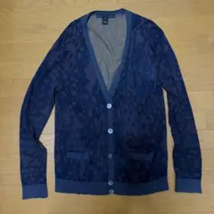 マークジェイコブス コットン カーディガン S レオパード