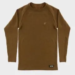 イルローロ　ヒートラブ　ウールロングスリーブクルー 速暖