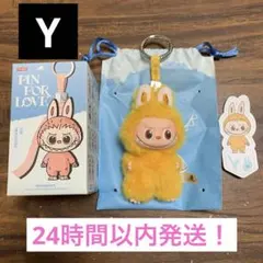 【正規品】PIN FOR LOVE Labubu アルファベット【Y】