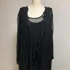 個性派ドレス　vintageロングドレス　ワンピース　オケージョン