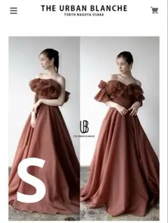 【値下げ中】アーバンブランシュ　カラードレス　テラコッタ　ケース付き