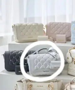 Cross body bag with fragment case ロゼミューズ - メルカリ