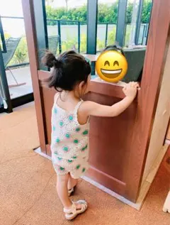 【美品】ZARA 花柄ニットセットアップ トップス92cm パンツ86cm