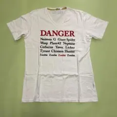 ユニクロ/カプコン バイオハザードTシャツ Lサイズ　ホワイトのサムネイル